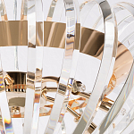 Бра золотого цвета с изогнутыми хрустальными элементами Radiant Ribbons варинант исполнения - 4 | Loft Concept в Сочи