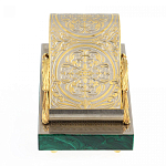 Подставка для телефона из натурального камня малахит Natural Stone Stand варинант исполнения - 3 | Loft Concept в Сочи