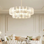 Люстра круглая двухъярусная Chandelier Constant варинант исполнения - 1 | Loft Concept в Сочи