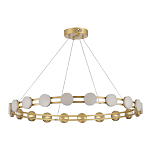 Люстра кольцевая с круглыми светодиодными источниками света Maxine Light варинант исполнения - 8 | Loft Concept в Сочи