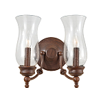 Бра с 2-мя стеклянными плафонами с пузырьками Feiss варинант исполнения - 1 | Loft Concept в Сочи