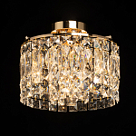 Потолочный светильник круглый с прозрачными подвесками Lunet варинант исполнения - 2 | Loft Concept в Сочи