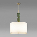 Подвесной светильник с декором в виде кактуса из керамики Opuntia D45 см варинант исполнения - 4 | Loft Concept в Сочи