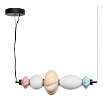 Подвесной светильник фигруный с керамическими элементами 18W LED Fragrant Light варинант исполнения - 3 | Loft Concept в Сочи