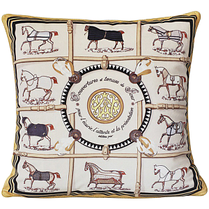Декоративная подушка Hermes Horse 72