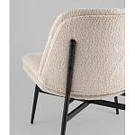 Кресло лаунж Tail молочный варинант исполнения - 3 | Loft Concept в Сочи