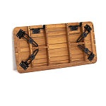 Двухместный диван из акации без подлоконтиков Amra варинант исполнения - 4 | Loft Concept в Сочи