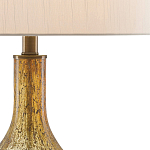 Настольная лампа с тканевым абажуром в форме цилиндра Thin Neck варинант исполнения - 1 | Loft Concept в Сочи