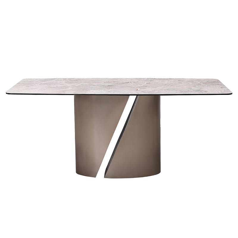 Стол обеденный керамический серый Servorios  в Сочи | Loft Concept 