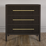 Комод Primo с 3 выдвижными ящиками Темный орех варинант исполнения - 1 | Loft Concept в Сочи