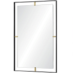 Зеркало прямоугольное в черной раме Gwendelyn варинант исполнения - 1 | Loft Concept в Сочи