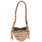 Декоративный аксессуар сумка из ракушек Aboriginal Bag Beige варинант исполнения - 1 | Loft Concept в Сочи