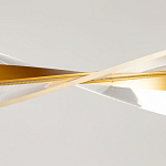 Люстра линейная с изогнутым плафоном Wave Line варинант исполнения - 8 | Loft Concept в Сочи