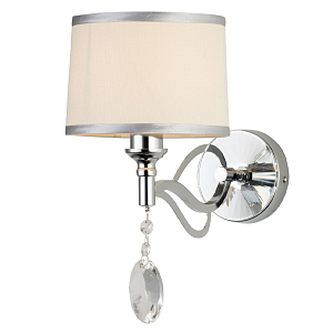 Бра цвета хром с хрустальным декором DAYODORE