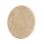 Бра с круглым плафоном из травертина Shaw Marble Lighting варинант исполнения - 1 | Loft Concept в Сочи