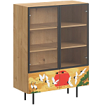 Витрина с изображением на дверцах Elise Cupboard варинант исполнения - 16 | Loft Concept в Сочи