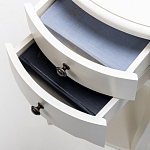 Белая тумба на фигурных ножках Shelby варинант исполнения - 6 | Loft Concept в Сочи