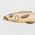 Плитка с узором Рыба Русалка варинант исполнения - 5 | Loft Concept в Сочи