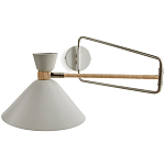 Бра на шарнире Davy Rattan Wall Lamp варинант исполнения - 5 | Loft Concept в Сочи