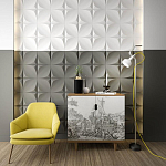 Гипсовая 3D Панель M-22 варинант исполнения - 1 | Loft Concept в Сочи