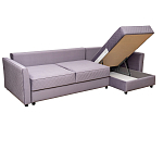 Диван трехместный раскладной Giorgio Sofa серый варинант исполнения - 3 | Loft Concept в Сочи