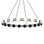 Люстра кольцевая с круглыми светодиодными источниками света Maxine Light варинант исполнения - 2 | Loft Concept в Сочи