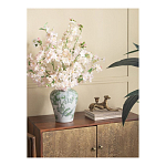 Ваза с зелеными цветочными и птичьими мотивами Vase Inspired by Nature варинант исполнения - 4 | Loft Concept в Сочи