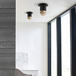 Потолочный светильник светодиодный с плафоном из натурального камня Purgatory варинант исполнения - 2 | Loft Concept в Сочи