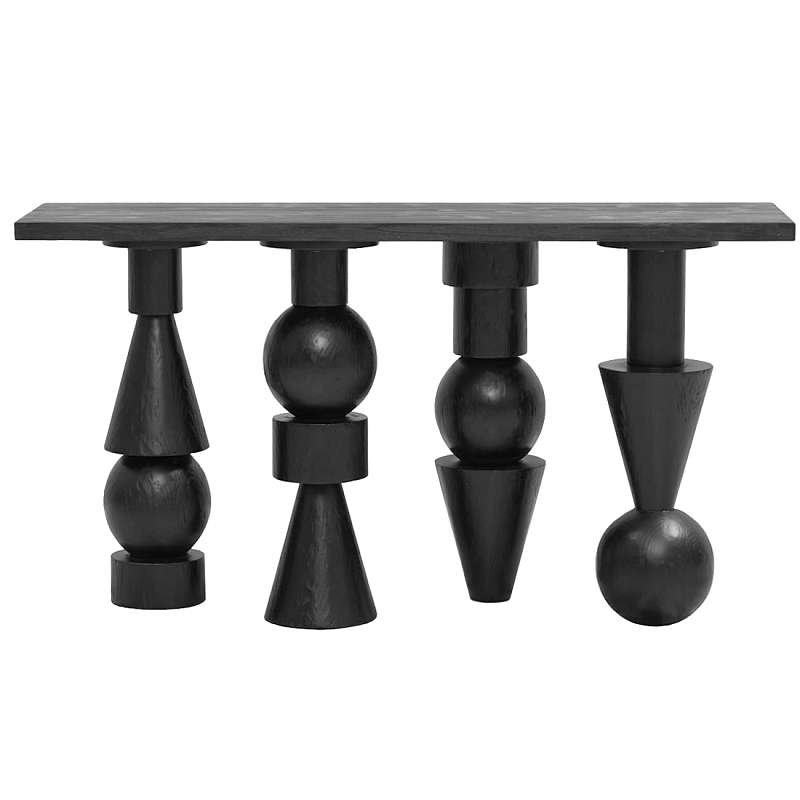 Консоль Bishop IV Черный матовый в Сочи | Loft Concept 