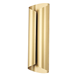 Бра с матовым цилиндрическим абажуром цвета латунь Monolith варинант исполнения - 1 | Loft Concept в Сочи