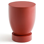 Приставной столик из массива манго Tom-tom Red варинант исполнения - 1 | Loft Concept в Сочи