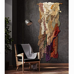 Тканый вручную абстрактный гобелен Коралловый риф Coral reef варинант исполнения - 3 | Loft Concept в Сочи