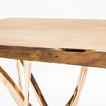 Обеденный стол прямоугольный с фигурными ножками G-table варинант исполнения - 1 | Loft Concept в Сочи