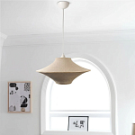 Подвесной вязаный бежевый светильник «Звезда Востока 01» варинант исполнения - 4 | Loft Concept в Сочи