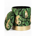 Пуф Leopards in the ferns варинант исполнения - 2 | Loft Concept в Сочи