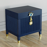 Сундук Eye Elsa Dreams Blue варинант исполнения - 1 | Loft Concept в Сочи