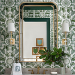 Зеркало в золотой раме Arched Mirror варинант исполнения - 3 | Loft Concept в Сочи