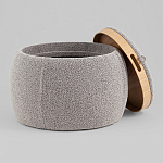 Пуф-трансформер Люкке с крышкой серый варинант исполнения - 5 | Loft Concept в Сочи