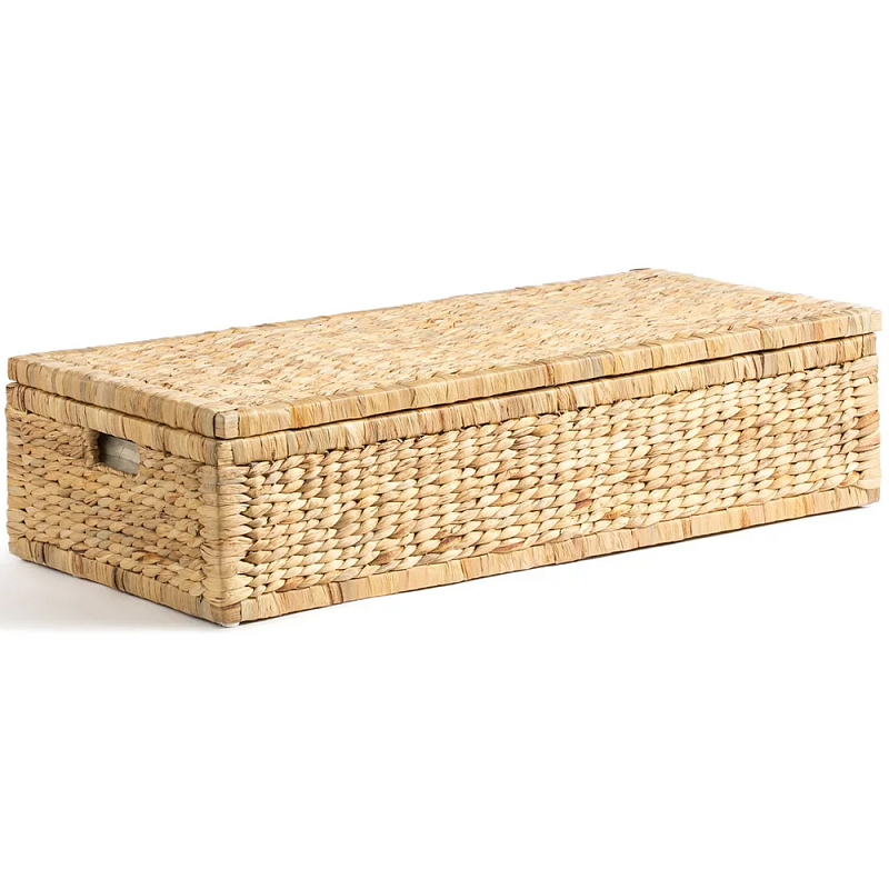 Корзина под кровать Evette Wicker Under Bed Basket Бежевый Корзина под кровать Evette Wicker Under Bed Basket Бежевый в Сочи | Loft Concept