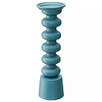 Подсвечник фигурный голубой Bright Accent 33 см варинант исполнения - 1 | Loft Concept в Сочи