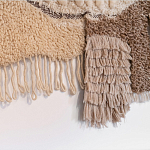 Тканый вручную монументальный настенный гобелен Earth Flow варинант исполнения - 3 | Loft Concept в Сочи