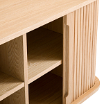 Длинный низкий буфет с 2-мя раздвижными дверцами Toinette Light Cupboard варинант исполнения - 5 | Loft Concept в Сочи