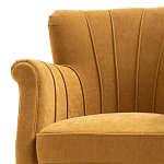 Кресло велюровое на ножках из массива ясеня Jessie Armchair варинант исполнения - 5 | Loft Concept в Сочи