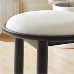 Дизайнерский стул из массива дерева с круглой спинкой Infinitude варинант исполнения - 2 | Loft Concept в Сочи