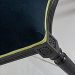 Стул чёрный из натурального бука с изображением птица в саду Blooming Magnolias варинант исполнения - 4 | Loft Concept в Сочи