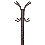 Вешалка напольная коричневая с 4-мя металлическими крючками Noble Branches варинант исполнения - 2 | Loft Concept в Сочи