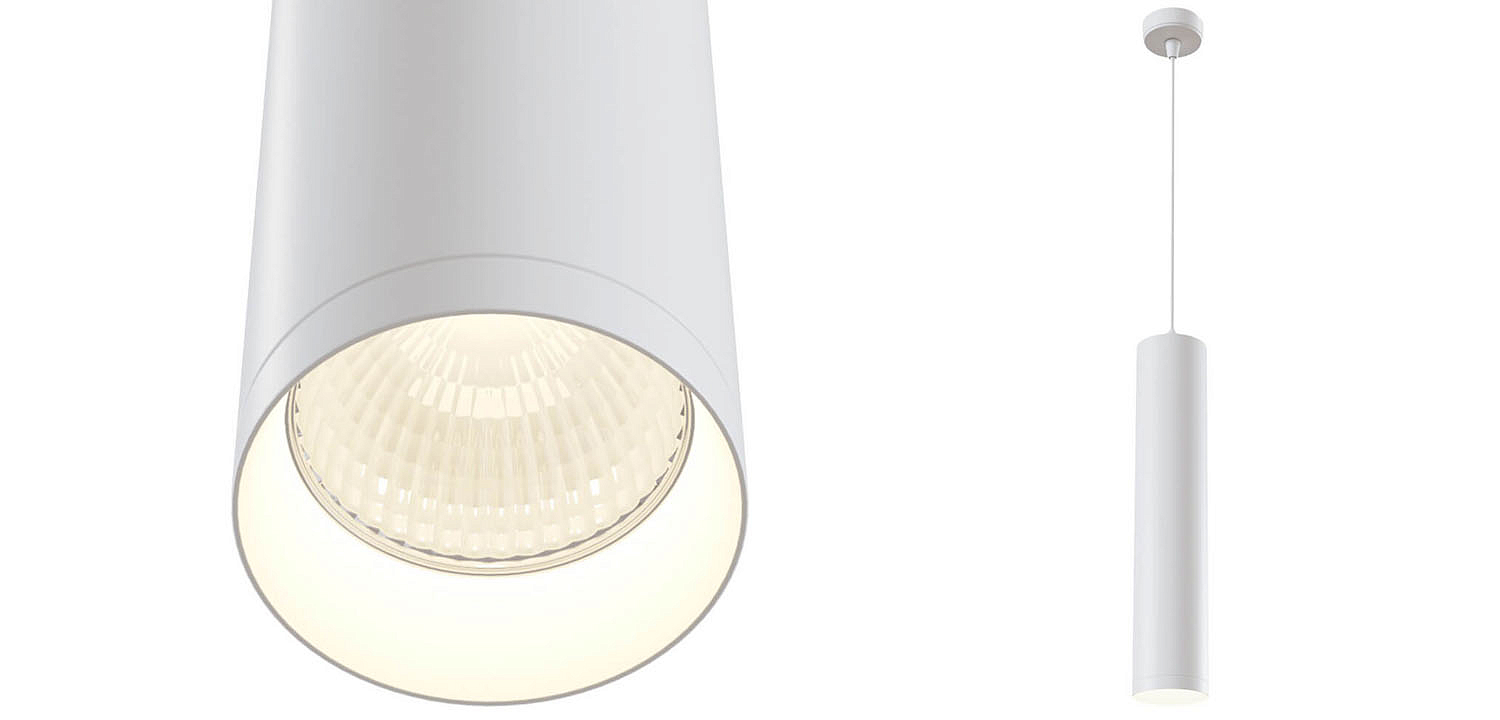 Подвесной светильник Trumpet tube white 30 - Loft-Concept в Сочи