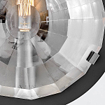 Бра округлой формы с многогранным стеклянным плафоном Hinkley варинант исполнения - 4 | Loft Concept в Сочи