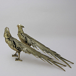 Статуэтка бронзовая пара Фазаны Bronze Birds варинант исполнения - 2 | Loft Concept в Сочи