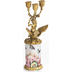 Фарфоровый подсвечник Лебедь с ангелом Asse варинант исполнения - 4 | Loft Concept в Сочи